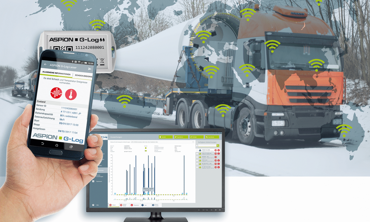 g-log2 ASPION GmbH  Datenlogger â€“  ASPION smarte Schocksensoren